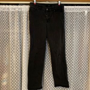 Vanderhill black jeans with elastic waistband